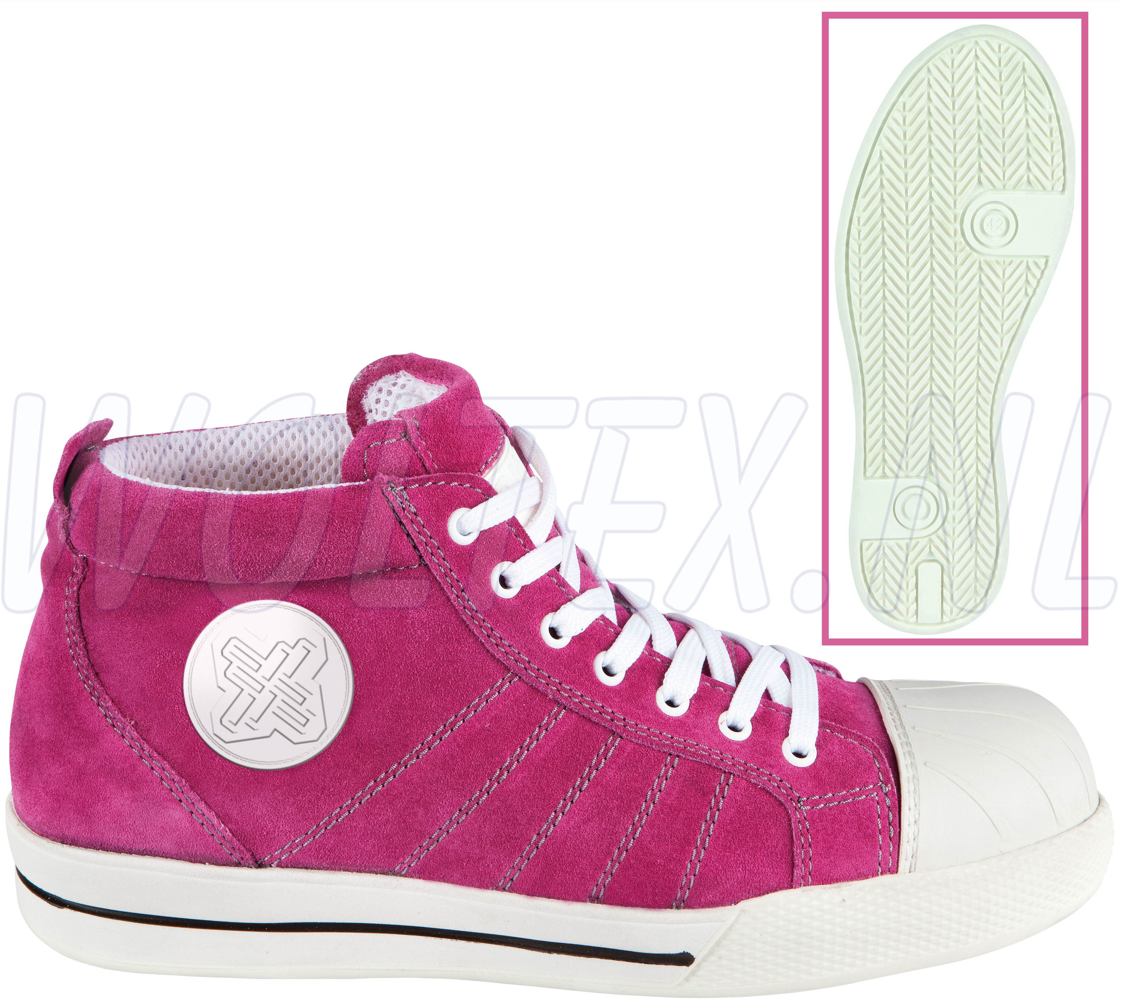 Pink Safety Boots