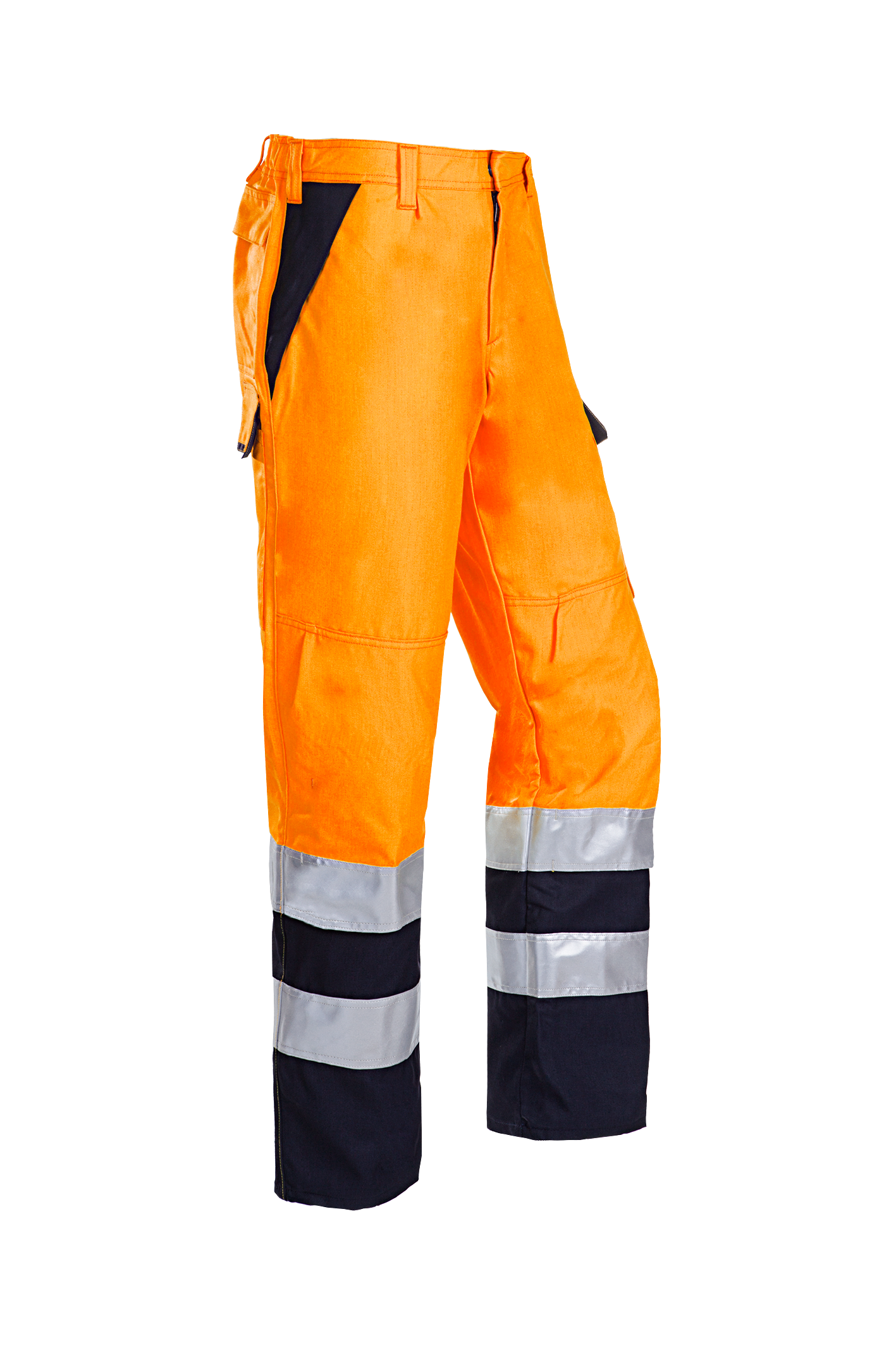 Sioen Broeken Bakki Multinorm- ARC fluo oranje-marineblauw