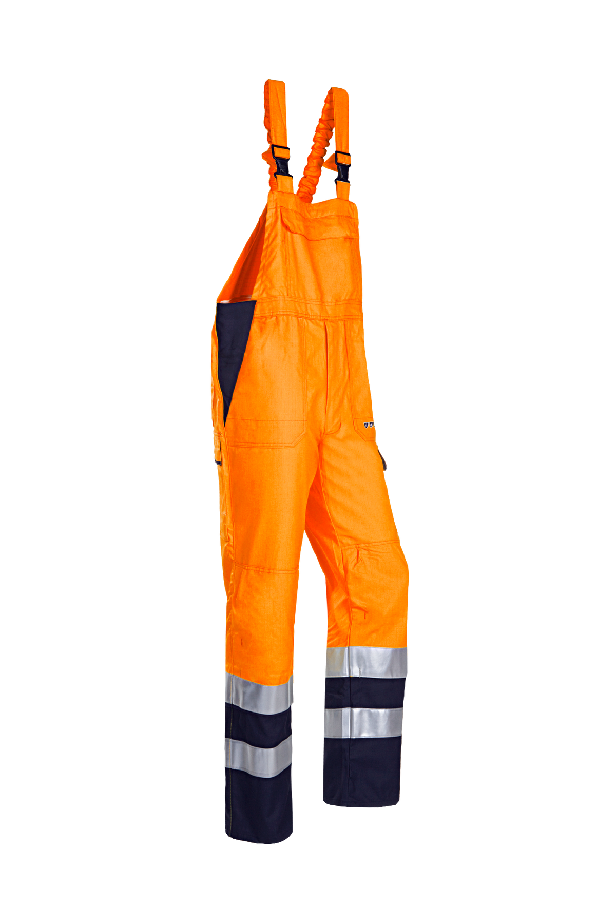 Sioen am. overalls Viana multinorm fluo oranje-marineblauw