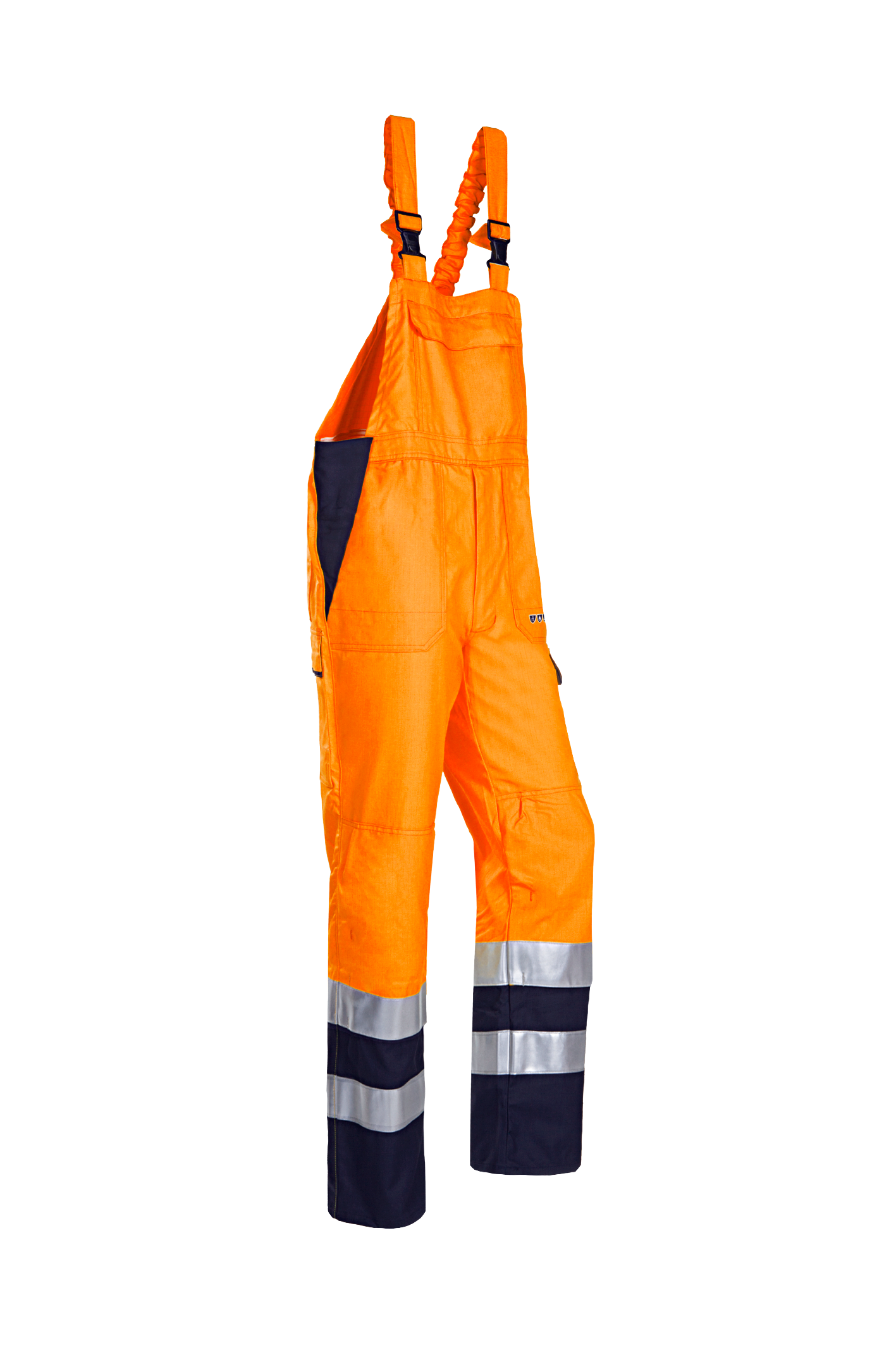 Sioen am. overalls Viana multinorm fluo oranje-marineblauw