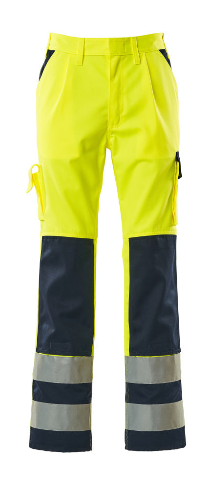 Mascot Safe Compete Broeken 07179-470 Olinda fluo geel-marineblauw(171)
