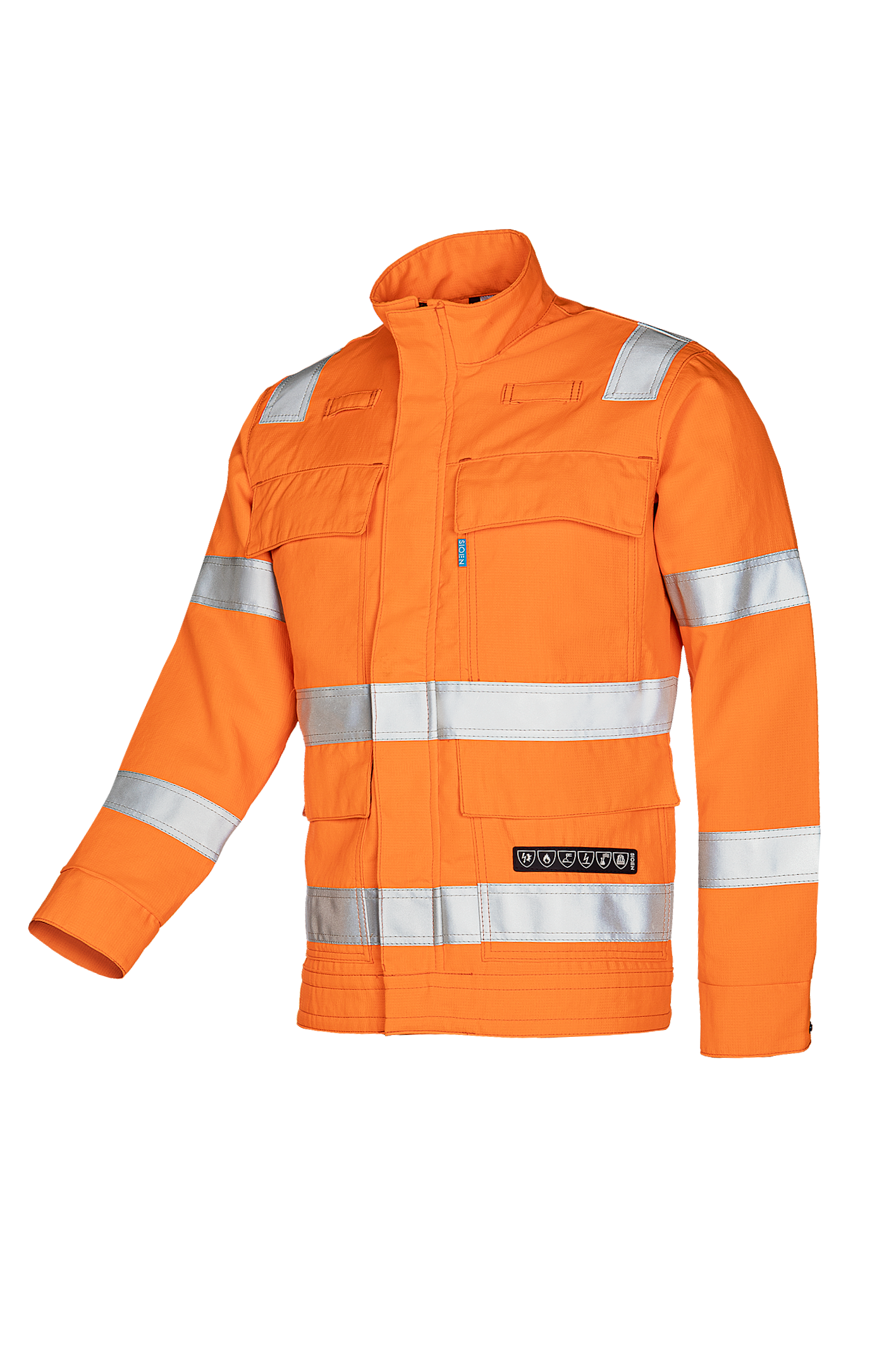 Sioen blouson Ingon multinorm fluo oranje
