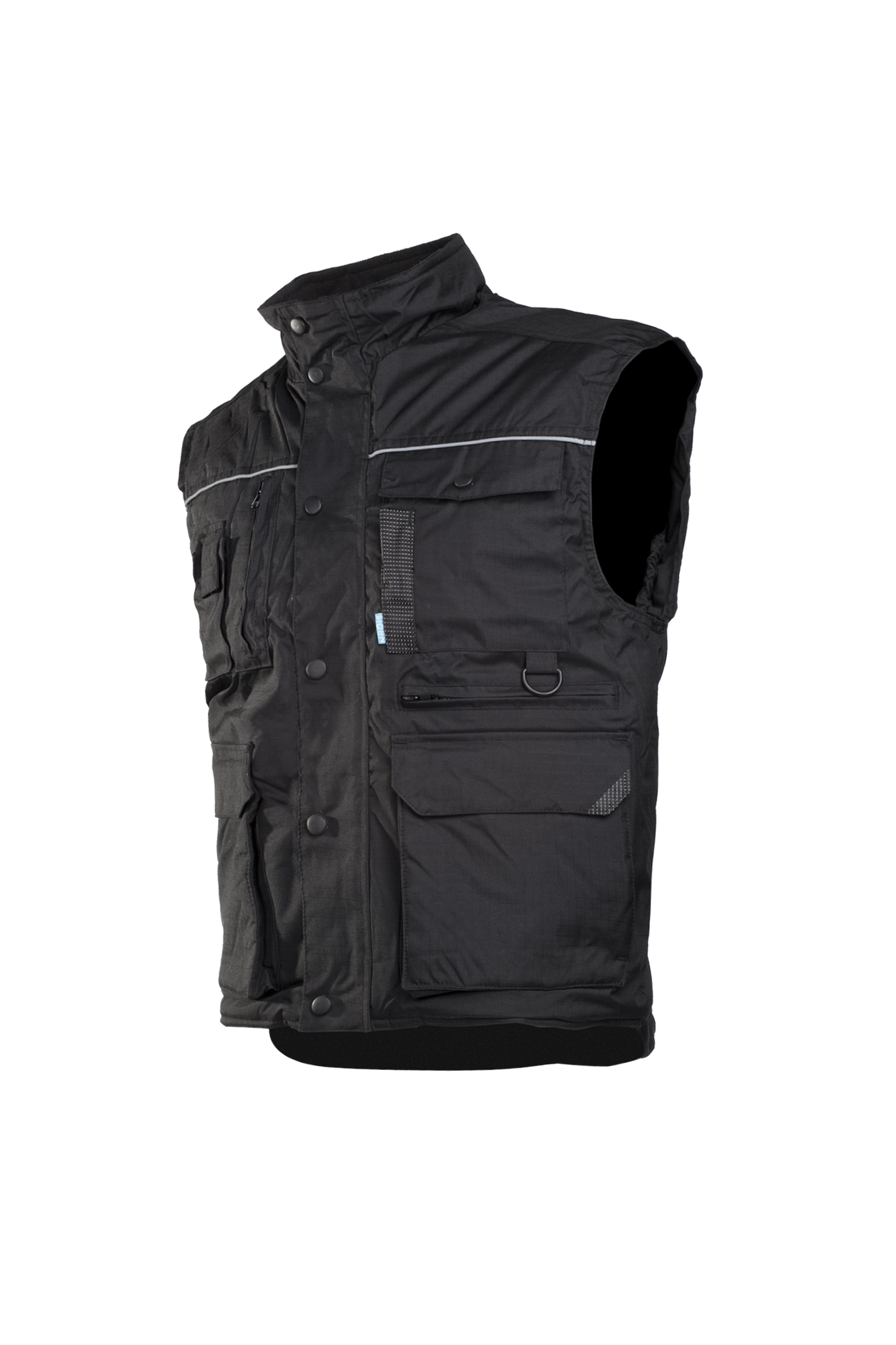 Sioen Bodywarmers Bernex zwart