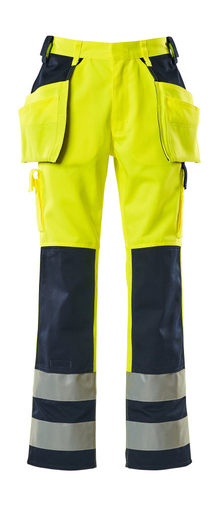 Mascot Safe Compete Broeken 09131-470 Almas fluo geel-marineblauw(171)