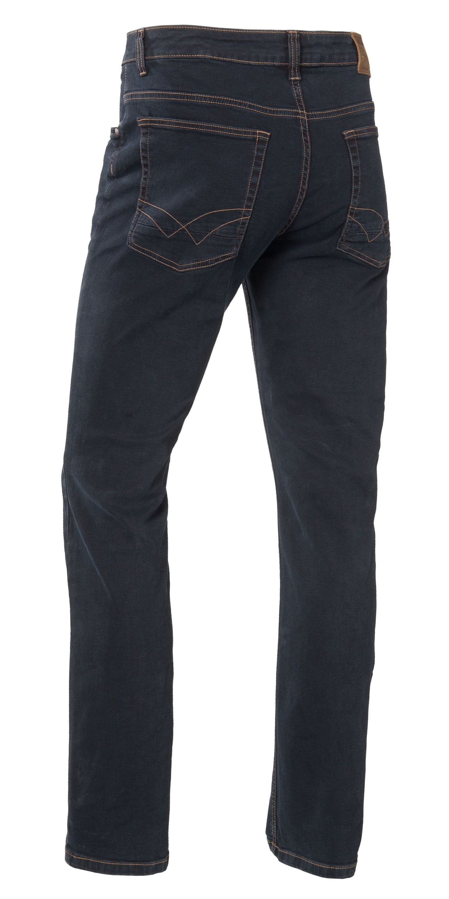 Brams Paris Never out of stock Jeans Broeken Danny C24 Stretch diep donkerblauw-denim(001)