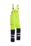 Sioen Am. Overalls Pedley fluo geel-marineblauw