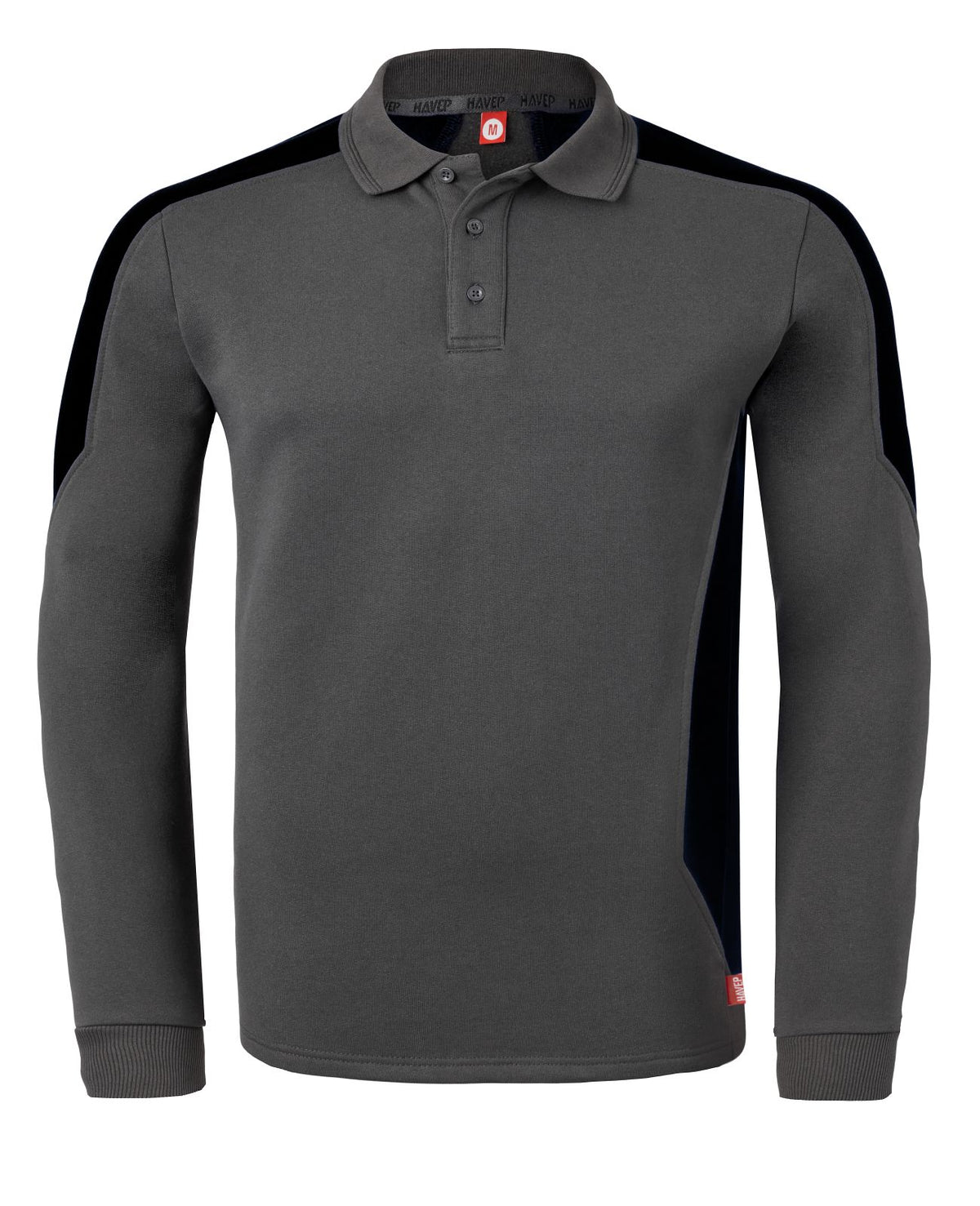 Havep Baselayer WW Polosweaters 10075 houtskool-zwart(CKD)