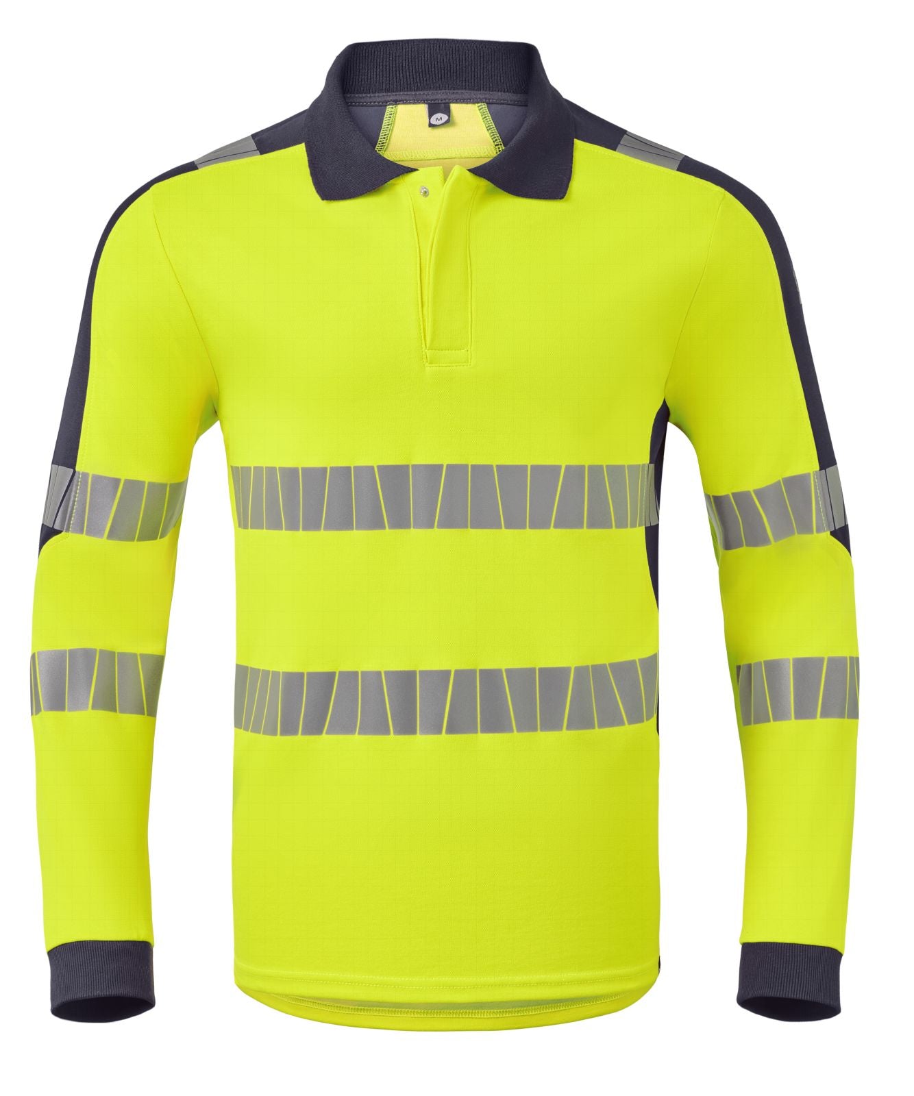 Havep Multi Protector + Polo 10090 Lange mouwen Vlamwerend antistatisch HiVis fluo geel-marine(AOV)
