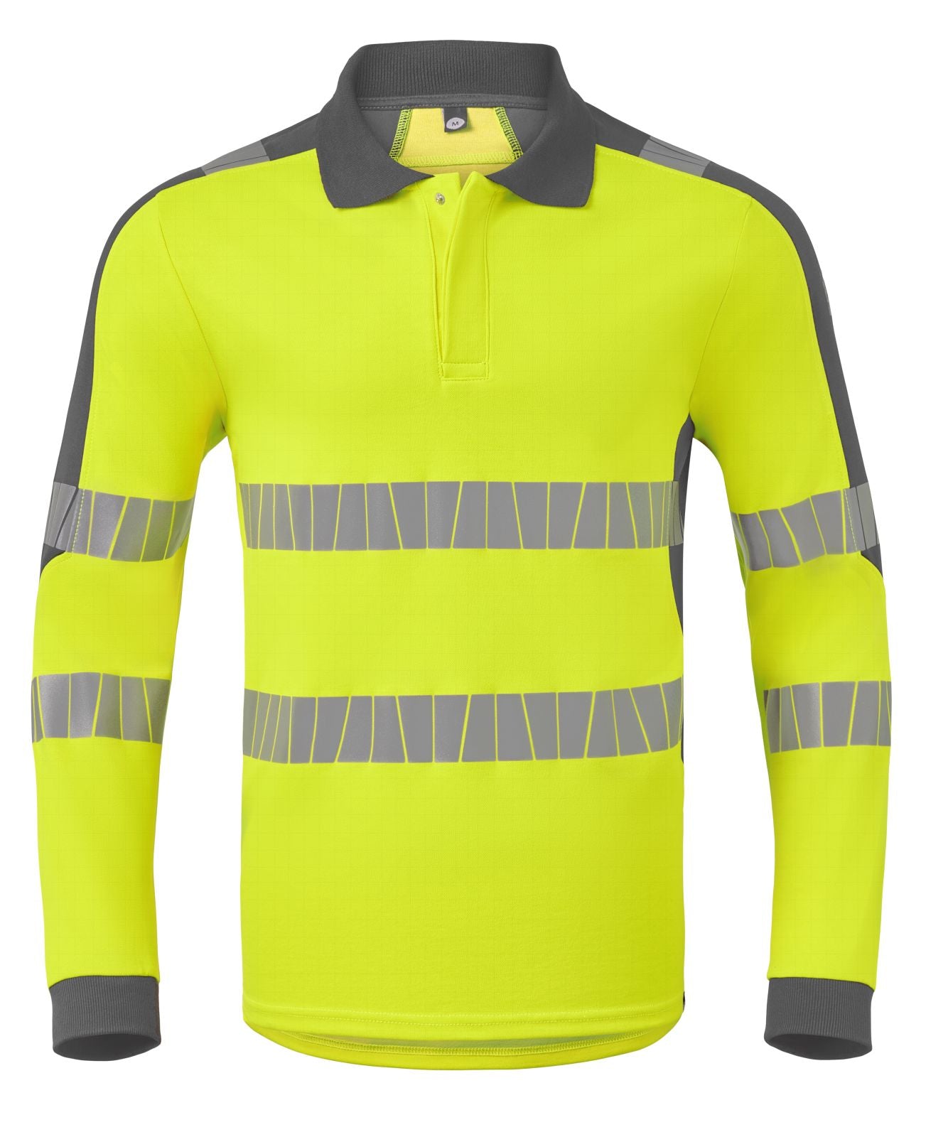 Havep Multi Protector + Polo 10090 Lange mouwen Vlamwerend antistatisch HiVis fluo geel-charcoal(CBK)
