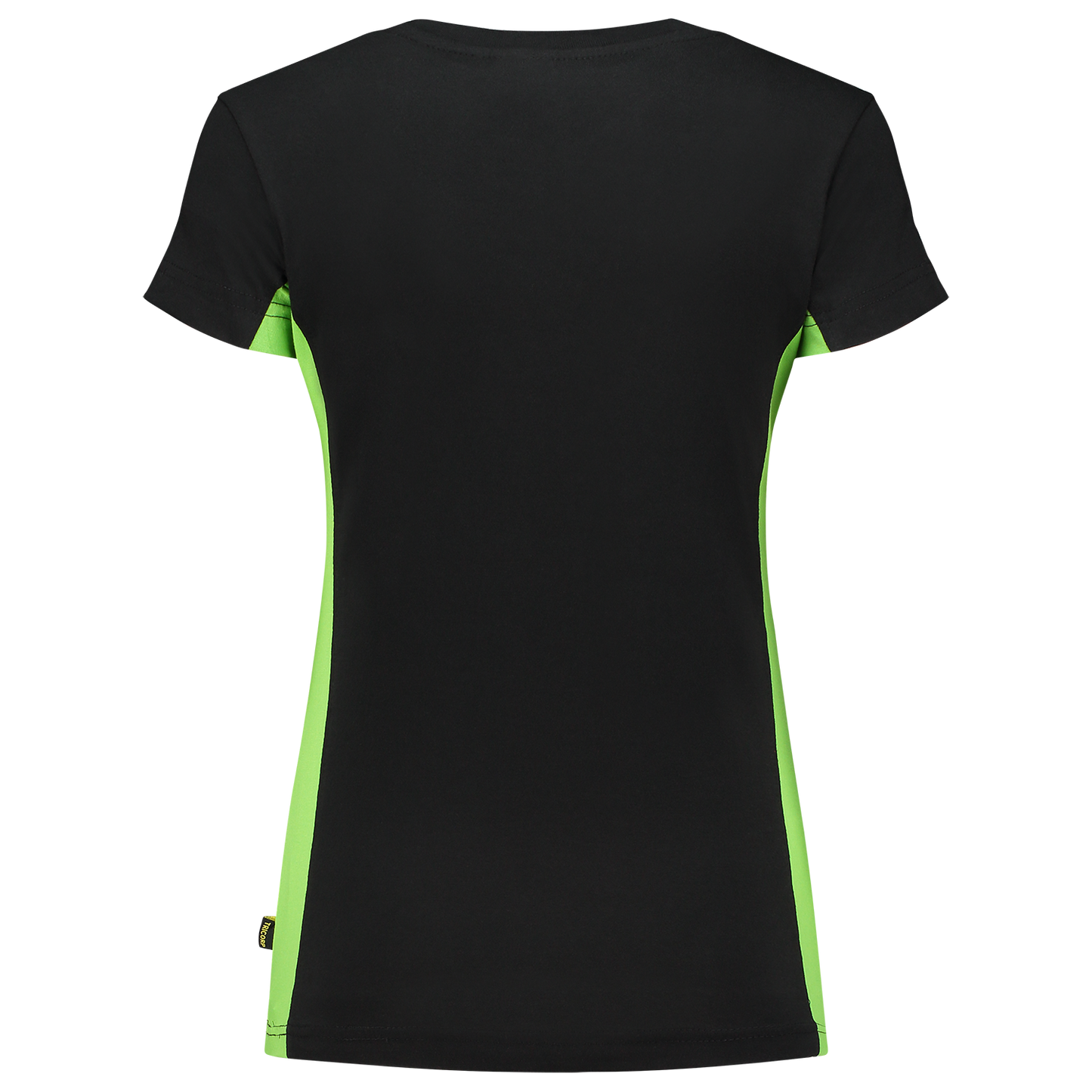 Tricorp Workwear T-shirts 102003 zwart-limoen(blacklime)