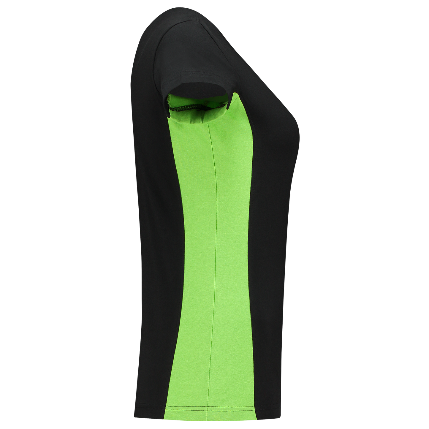 Tricorp Workwear T-shirts 102003 zwart-limoen(blacklime)