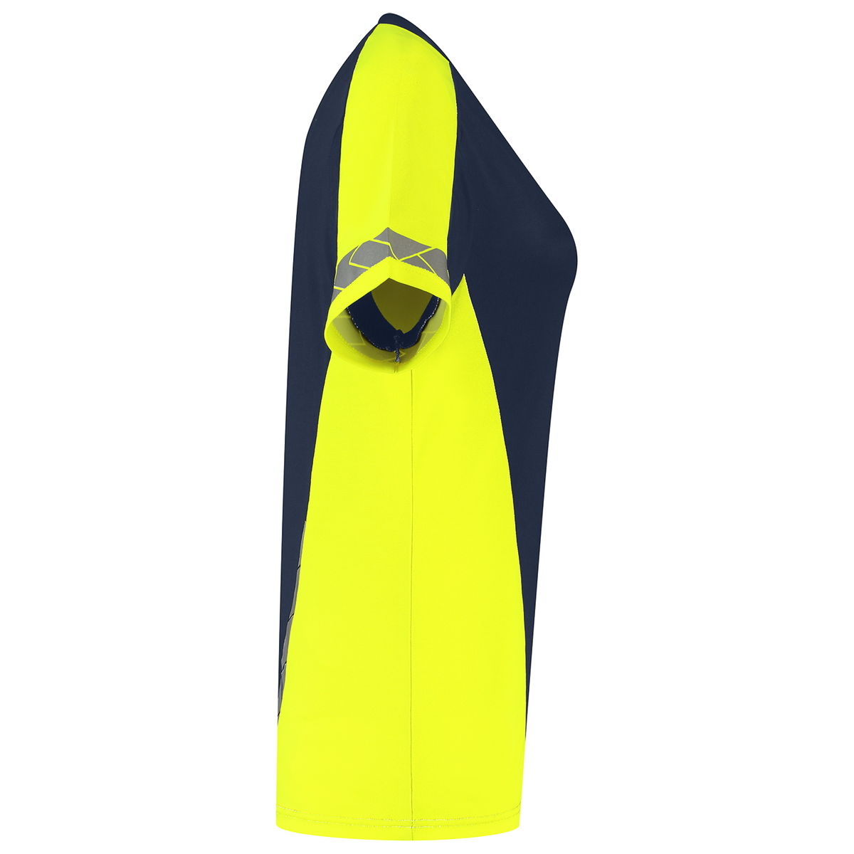 Tricorp Workwear Reflective Redefined T-shirts 106108 dames HiVis inktblauw-fluo geel(inkfluoryellow)