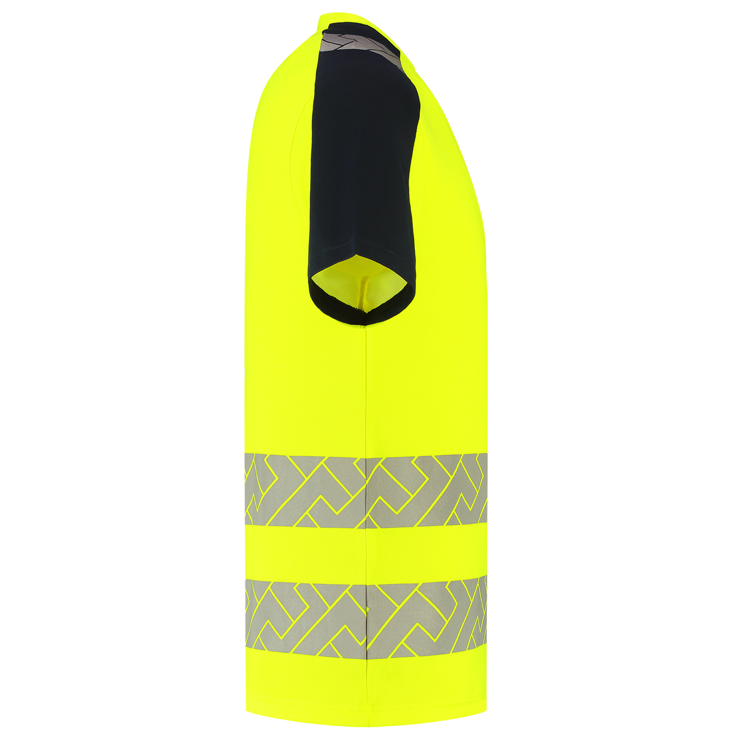 Tricorp Workwear High Vis Redefined T-shirts 106110 Industrieel Wasbaar fluo geel-inktblauw(fluoryellowink)
