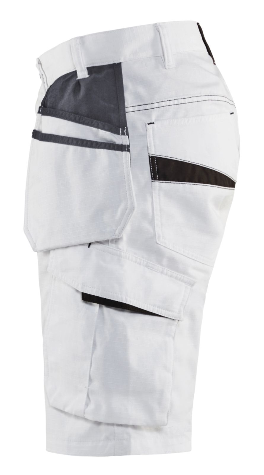 Blaklader Broeken 10991330 wit-donkergrijs(1098)