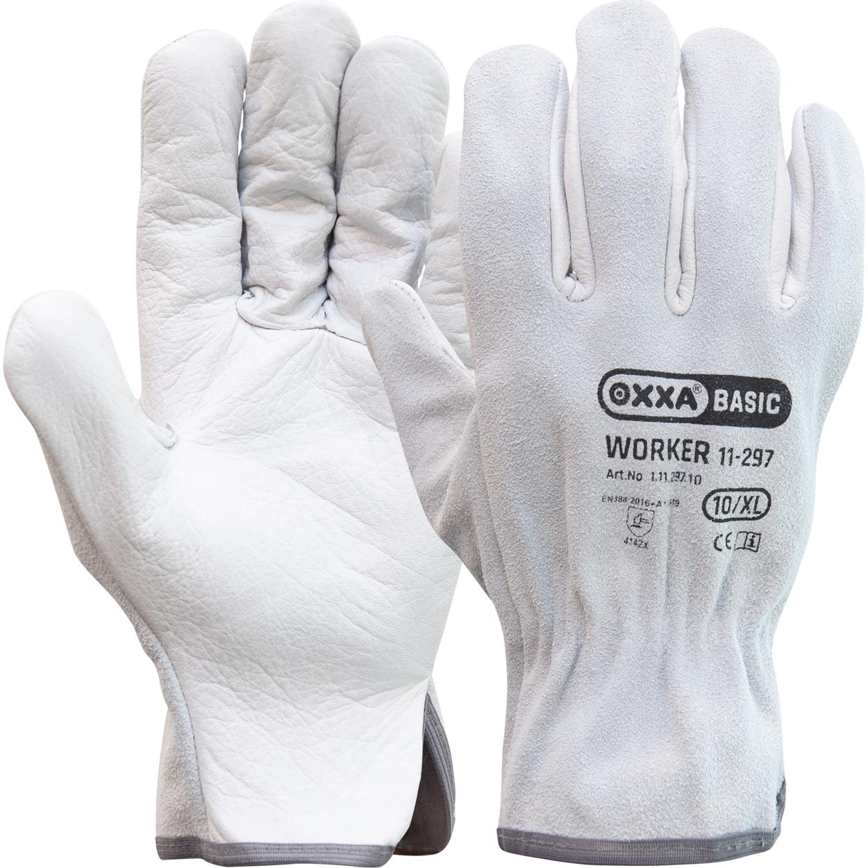 OXXA Basic Handschoen Worker 11-297 wit