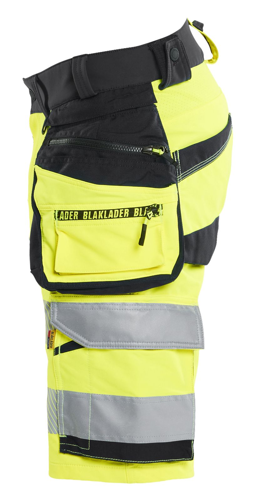 Blaklader High vis Shorts 11201648 4-weg stretch HiVis fluo geel-zwart(3399)