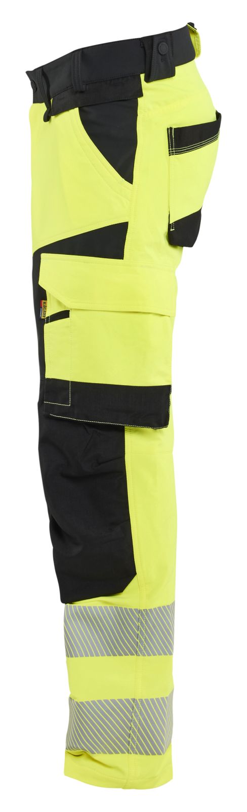 Blaklader High vis Werkbroeken 11241648 4-weg stretch HiVis fluo geel-zwart(3399)