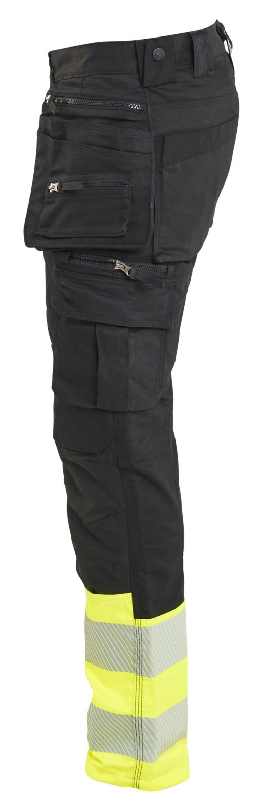 Blaklader High vis Werkbroeken 11301149 HiVis stretch zwart-fluo geel(9933)