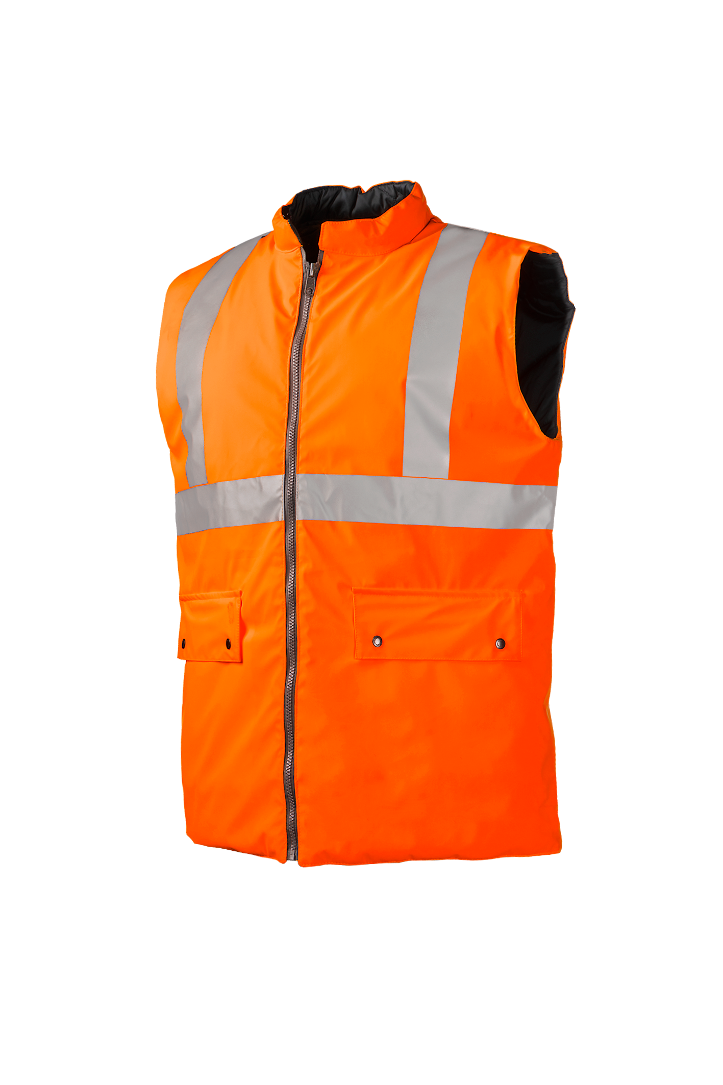 Sioen Bodywarmers Arras fluo-oranje