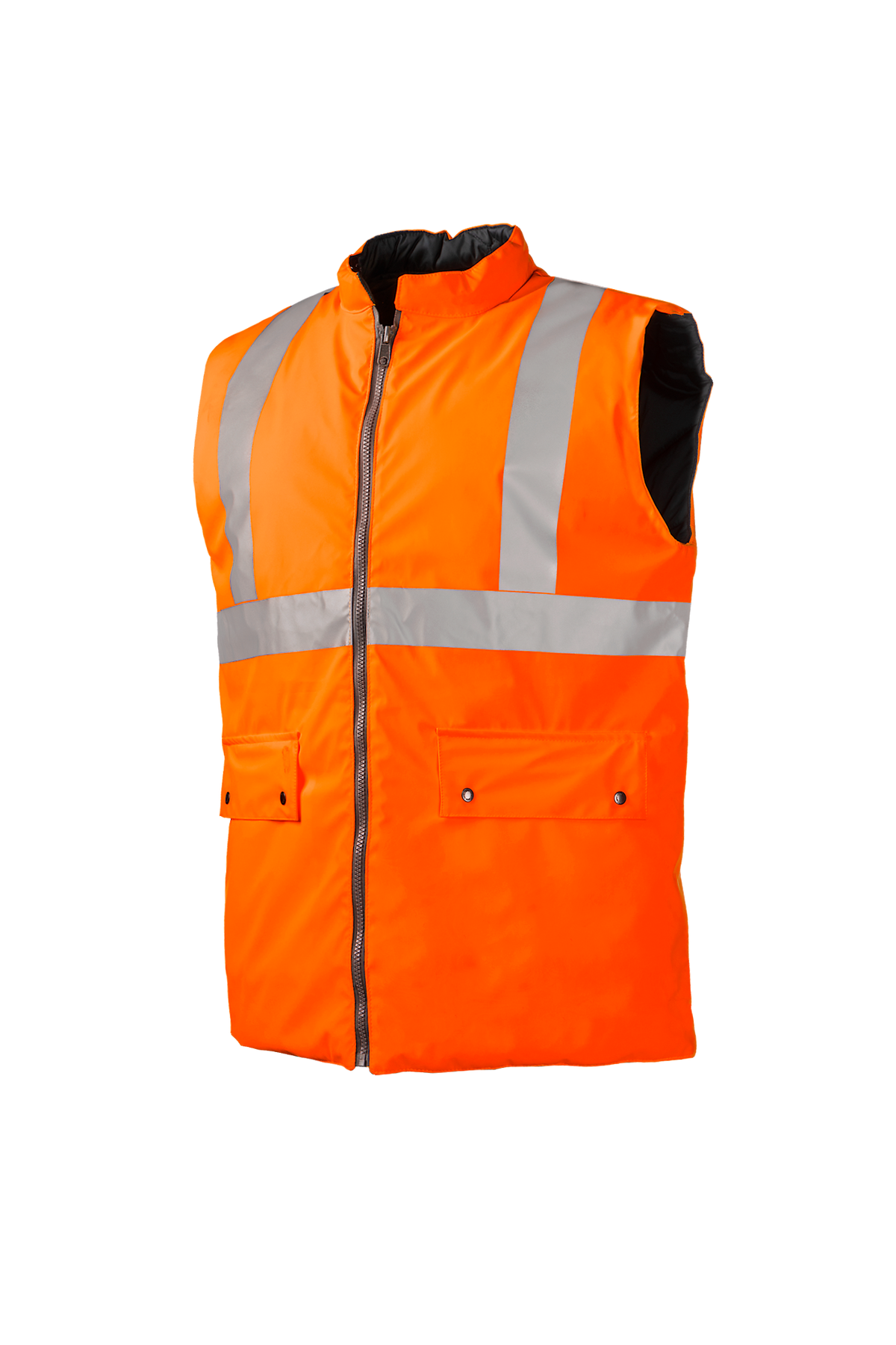 Sioen Bodywarmers Arras fluo-oranje