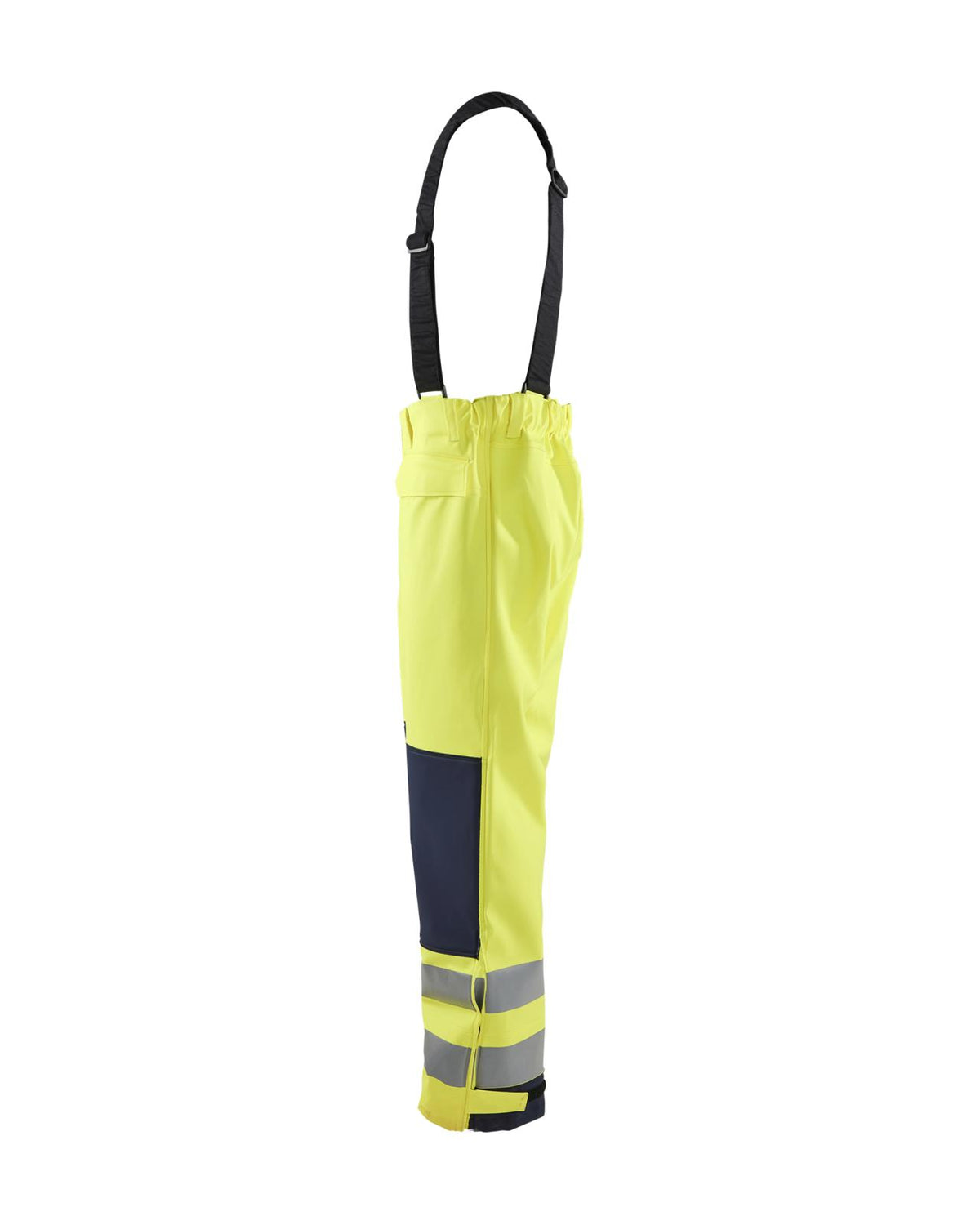Blaklader Werkbroeken 13132022 fluo geel-marineblauw(3389)