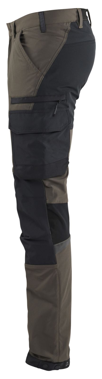 Blaklader Broeken 14221645 groen-zwart(4599)