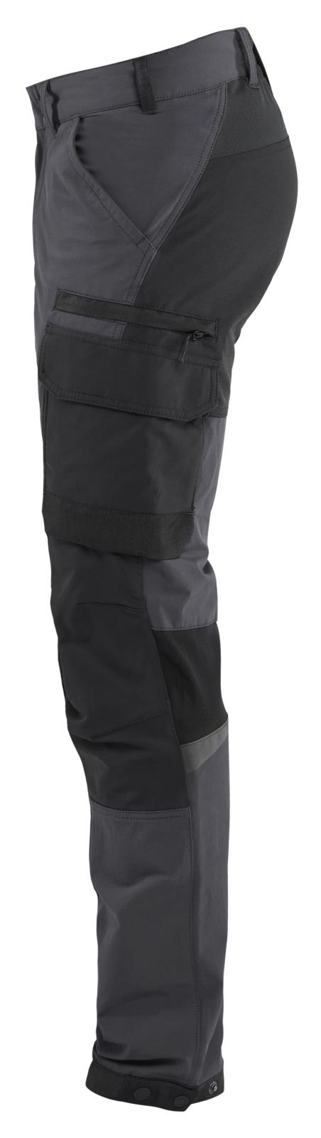 Blaklader Broeken 14221645 midden grijs-zwart(9699)