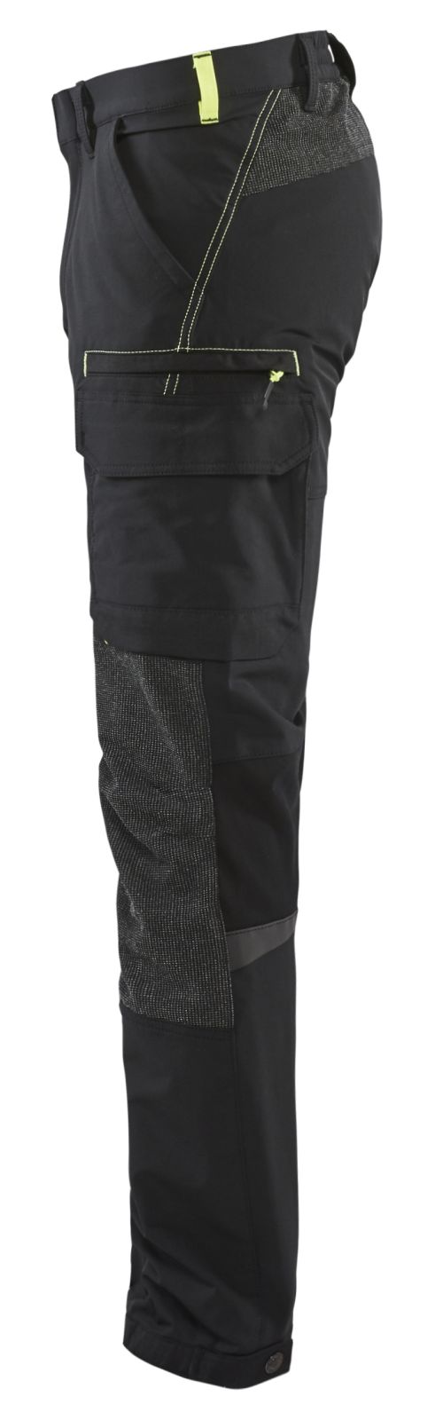 Blaklader Broeken 14221645 zwart-fluo geel(9933)