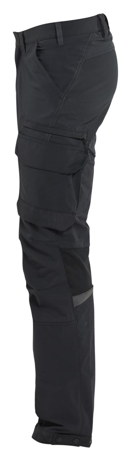 Blaklader Broeken 14221645 zwart-donkergrijs(9998)