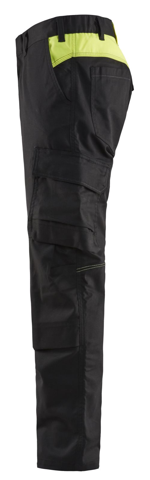 Blaklader Broeken 14481832 zwart-fluo geel(9933)