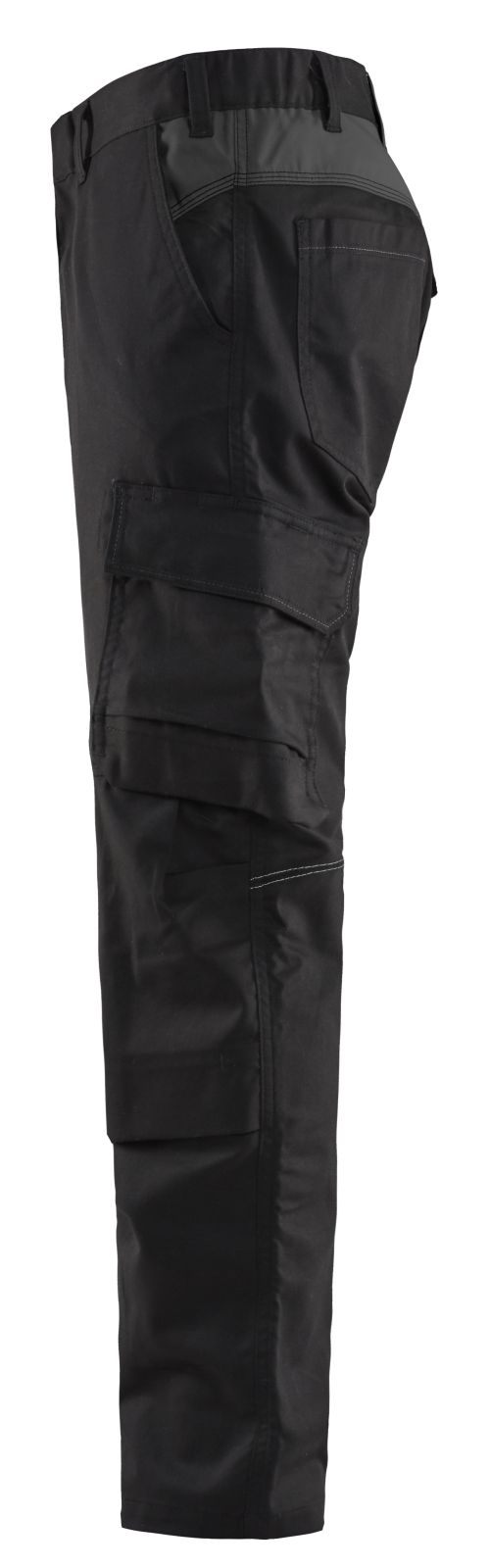 Blaklader Broeken 14481832 zwart-donkergrijs(9998)