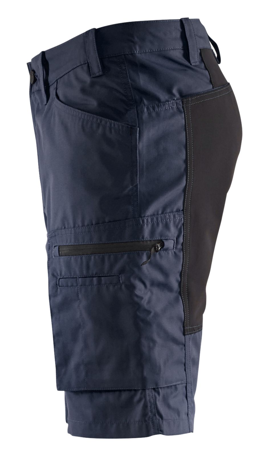 Blaklader Broeken 14491845 met Stretch donker marineblauw-zwart(8699)