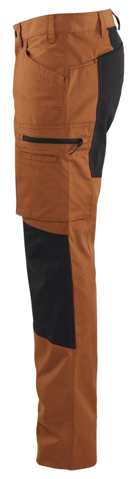 Blaklader Industrie/Service Werkbroeken 14591845 stretch roest-zwart(4099)