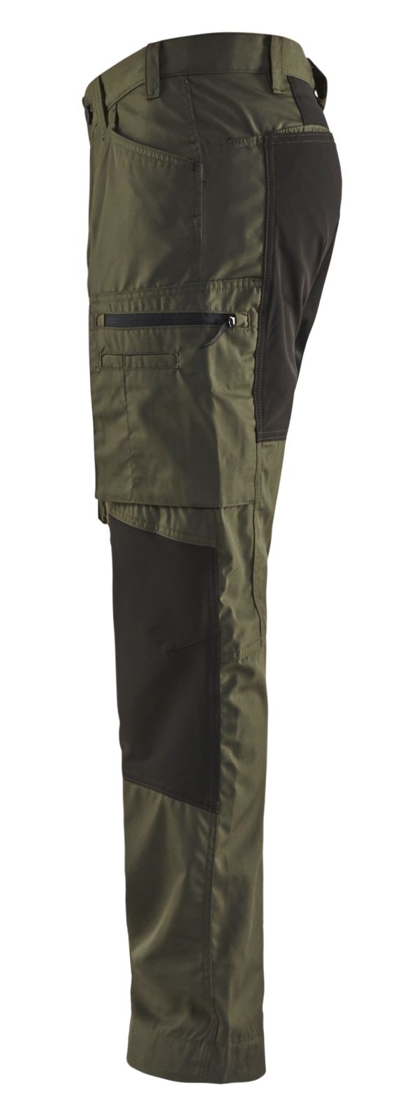 Blaklader Broeken 14591845 met Stretch groen-zwart(4599)