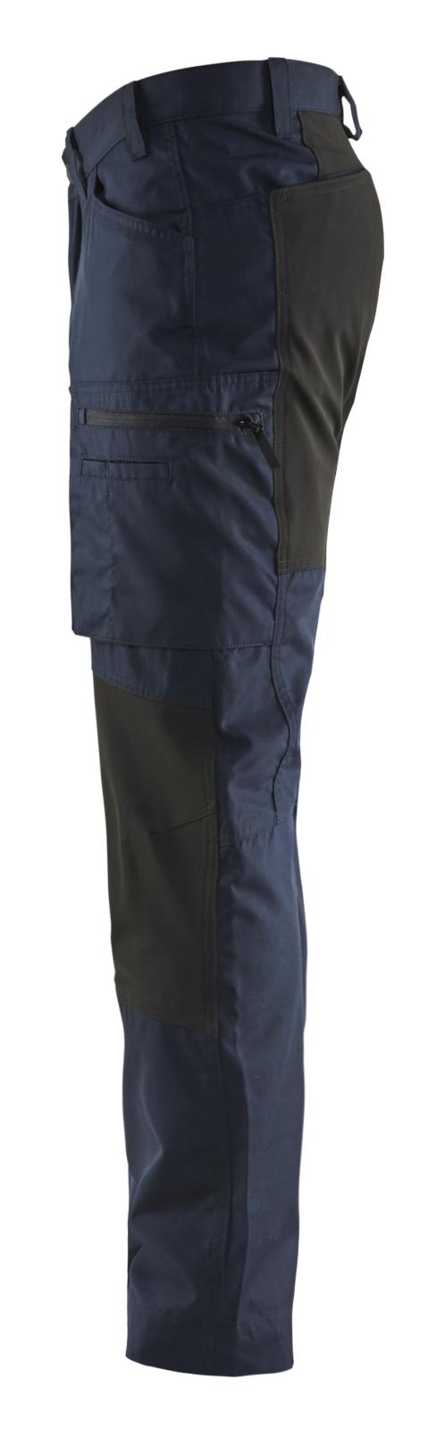 Blaklader Broeken 14591845 met Stretch donker marineblauw-zwart(8699)