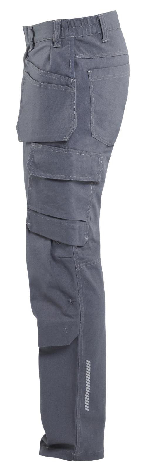 Blaklader Industrie/Service Industrie Werkbroeken 14631344 stretch gereedschapszakken midden grijs(9600)