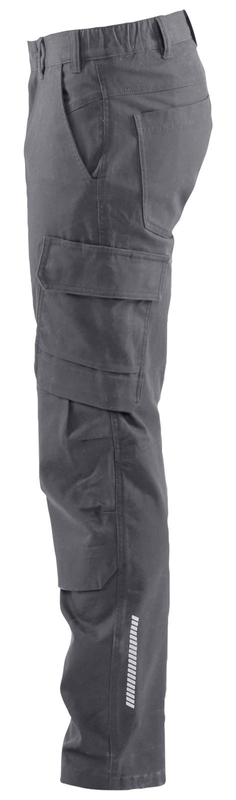 Blaklader Industrie Werkbroeken 14661344 stretch kniezakken midden grijs(9600)