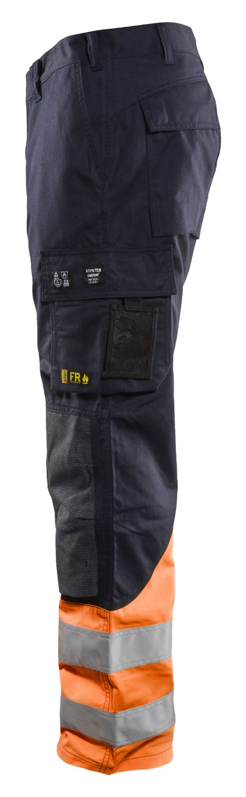 Blaklader Broeken 14881513 Multinorm marineblauw-oranje(8953)