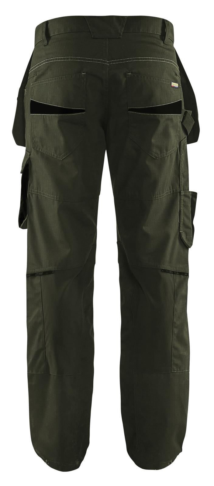 Blaklader Broeken 14961330 met Stretch groen-zwart(4599)