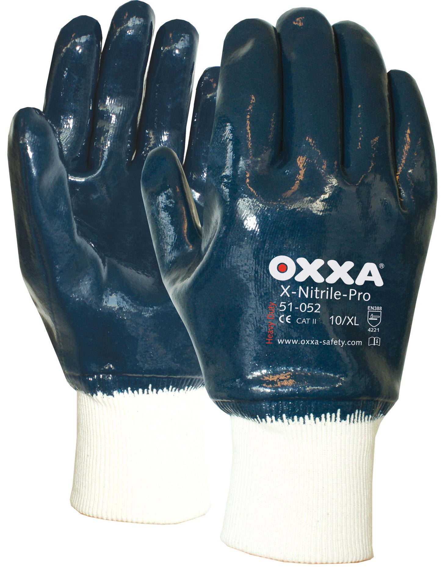OXXA Handschoenen X-Nitrile-Pro 51-052 donkerblauw-wit
