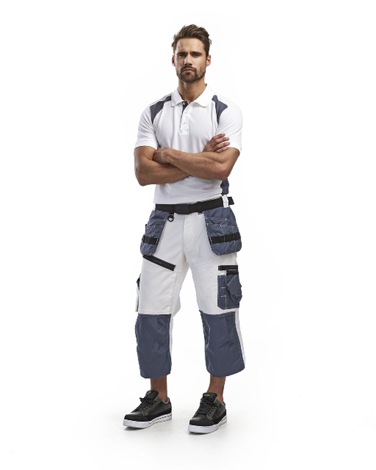 Blaklader Broeken 15111210 wit-grijs(1094)