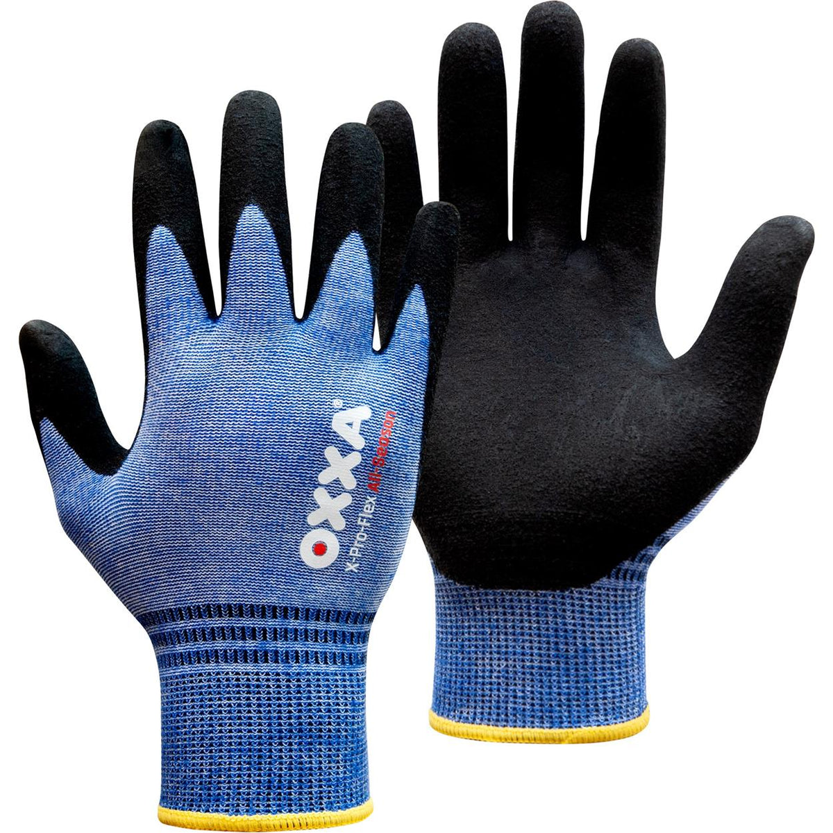 OXXA Premium Handschoen X-Pro-Flex All-Season 51-500 zwart-blauw