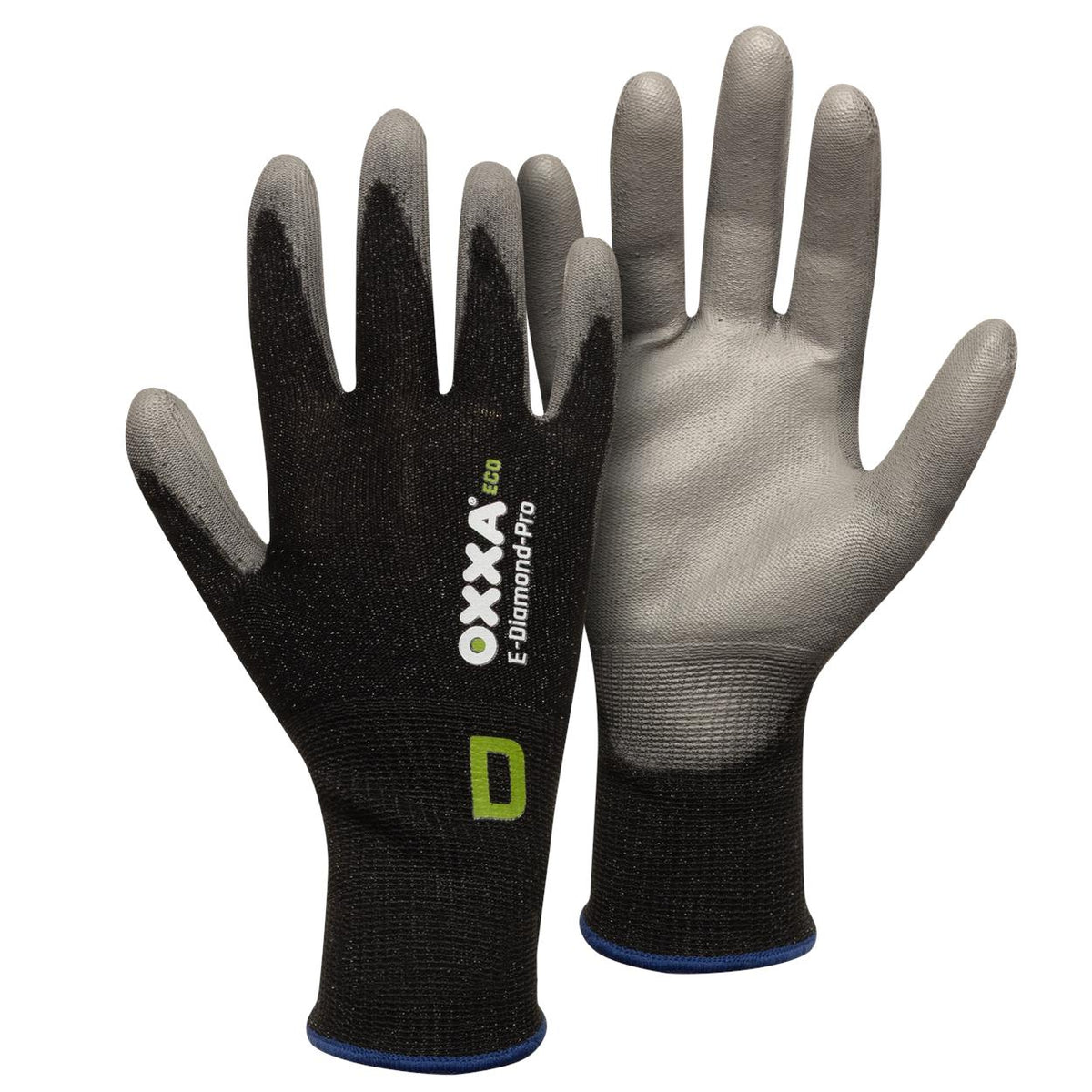 OXXA Premium ECO Handschoen E-Diamond-Pro 52-785 Cut D snijbescherming grijs-zwart