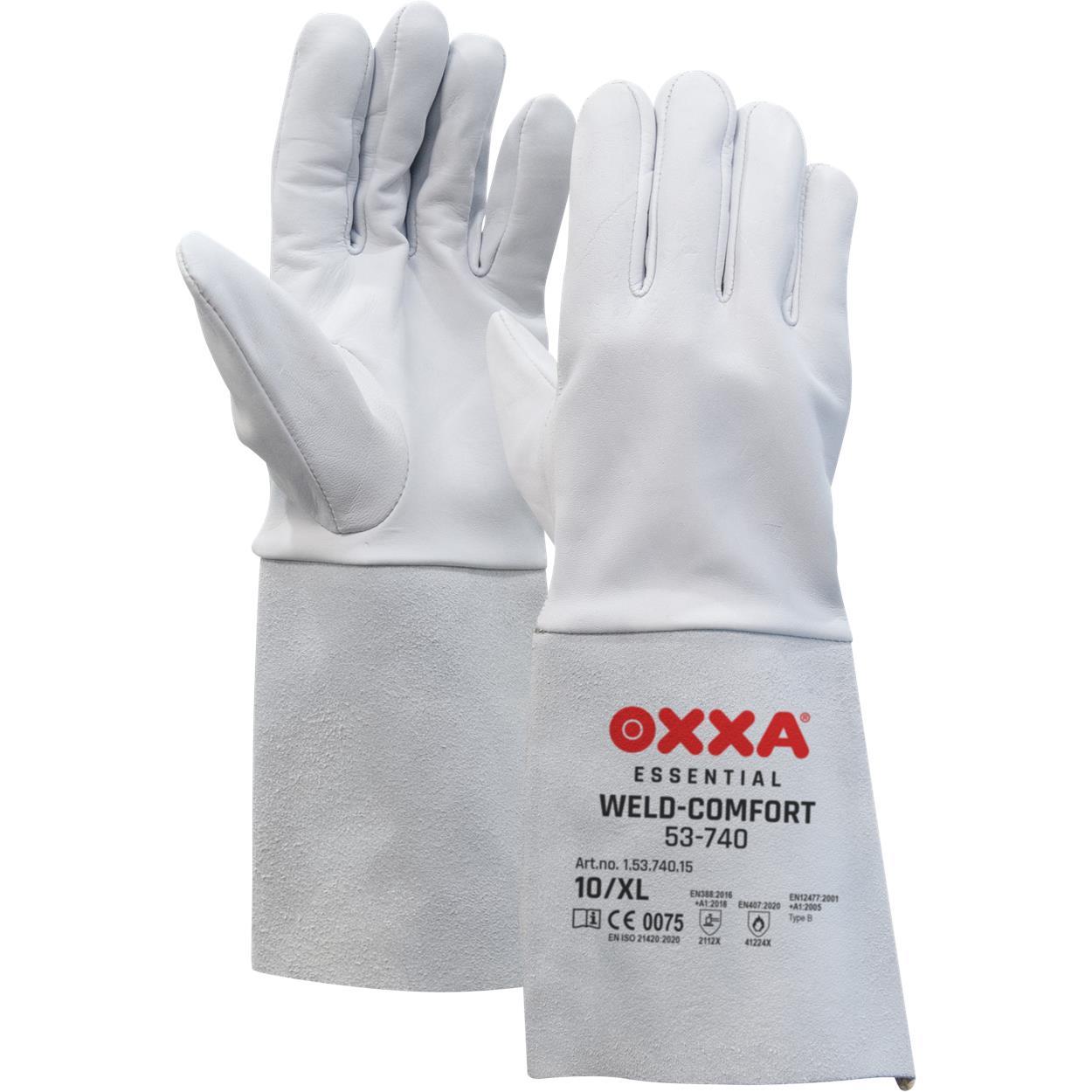 OXXA Essential Handschoen Weld-Comfort 53-740 wit