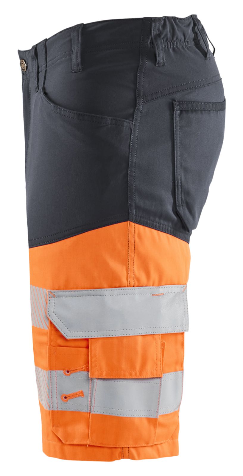 Blaklader shorts 15411811 middelgrijs-fluo-oranje(9653)