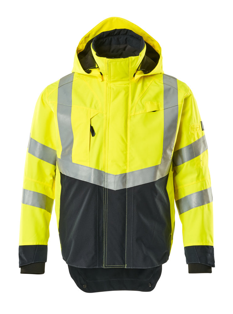 Mascot Safe Supreme Jassen 15501-231 Harlow fluo geel-donker marineblauw(17010)