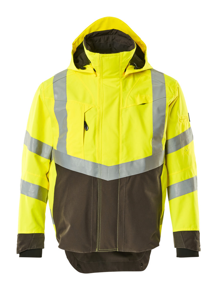 Mascot Safe Supreme Jassen 15501-231 Harlow fluo geel-donker antracietgrijs(1718)
