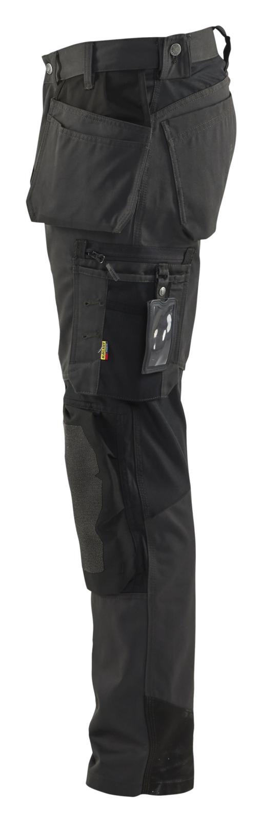 Blaklader Broeken 15541860 met Stretch donkergrijs-zwart(9899)
