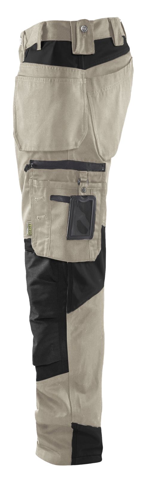 Blaklader Broeken 15551860 steen-zwart(2799)