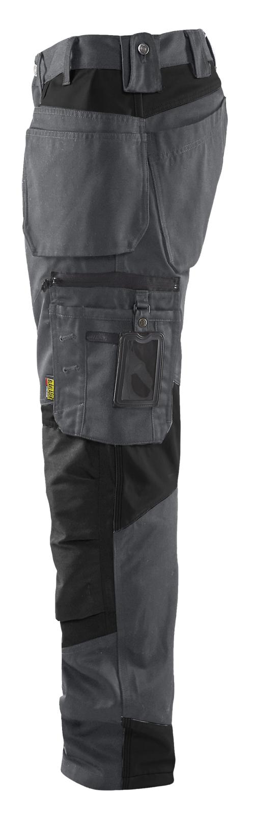 Blaklader Broeken 15551860 donkergrijs-zwart(9899)